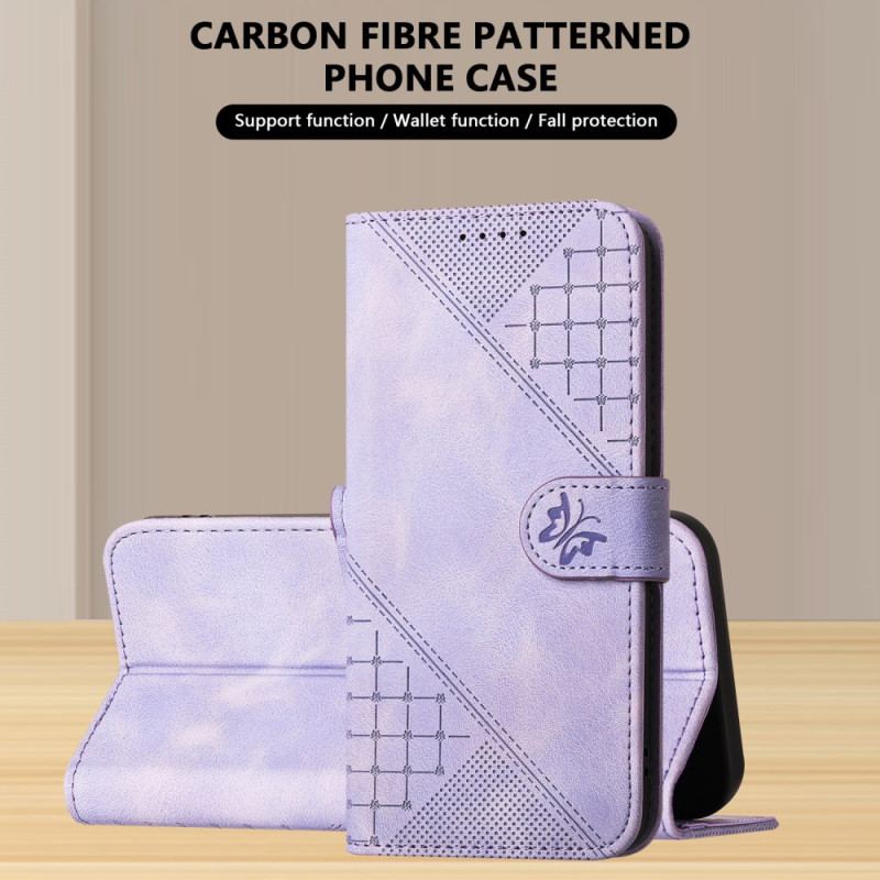 Housse Google Pixel 10 Pro XL / 9 Pro XL Design Géométrique et Papillon