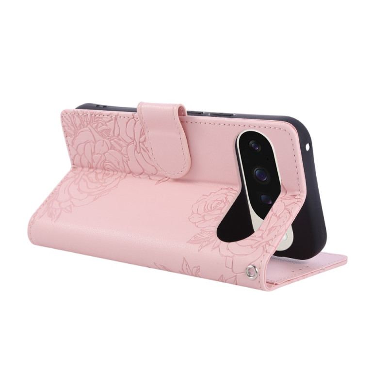 Housse Google Pixel 10 Pro XL / 9 Pro XL Empreinte Roses