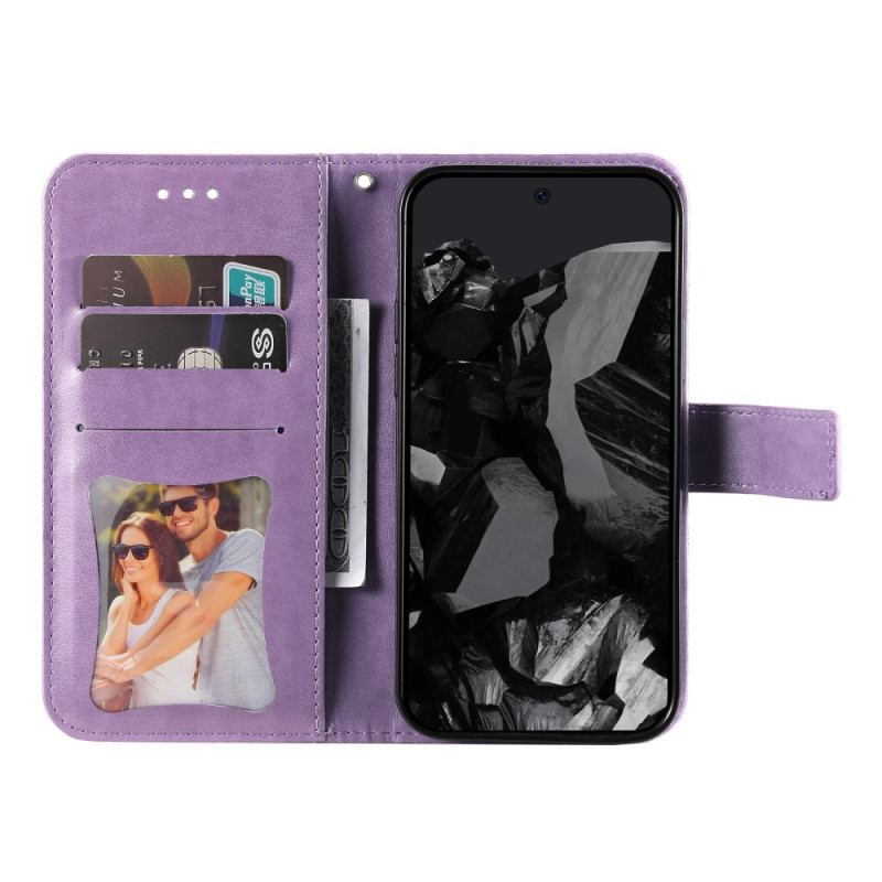 Housse Google Pixel 10 Pro XL / 9 Pro XL Impression Mandala à Lanière