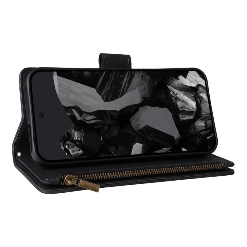 Housse Google Pixel 10 Pro XL / 9 Pro XL Portefeuille Daim Premium