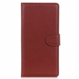 Housse Google Pixel 10 Pro XL / 9 Pro XL Simili Cuir Traditionnel