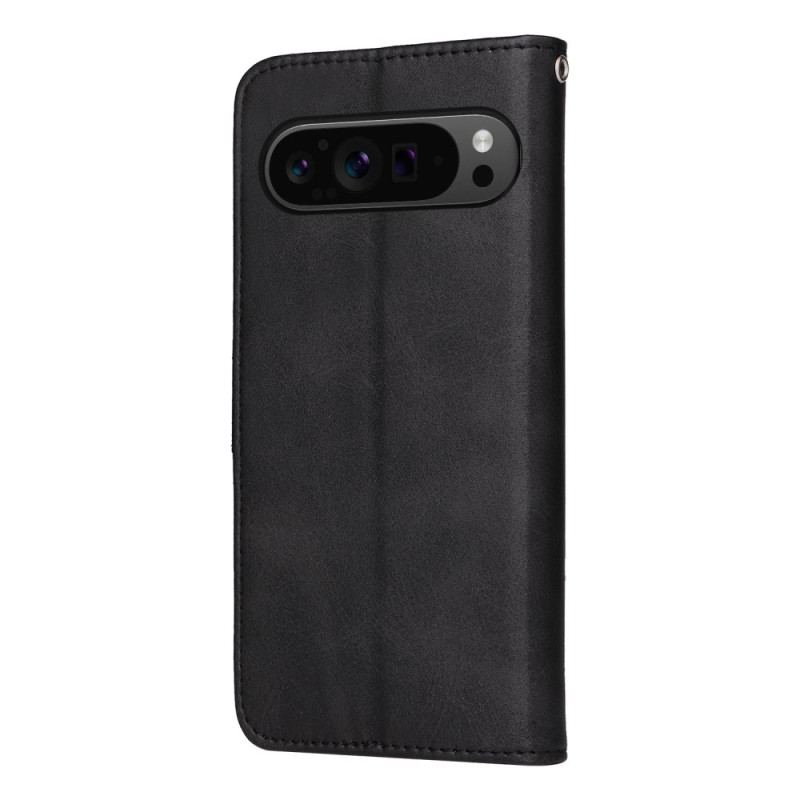 Housse Google Pixel 10 Pro XL / 9 Pro XL Simili Cuir Uni