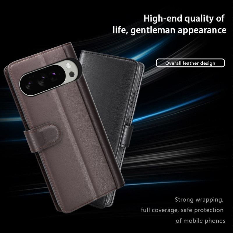 Housse Google Pixel 10 Pro XL Cuir Véritable