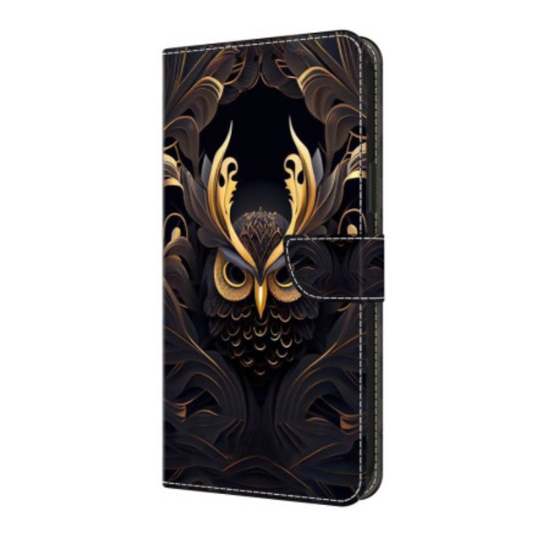 Housse Google Pixel 10 Pro XL Hibou Doré