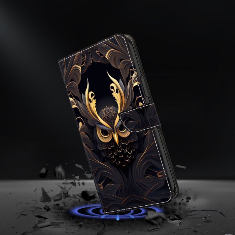 Housse Google Pixel 10 Pro XL Hibou Doré