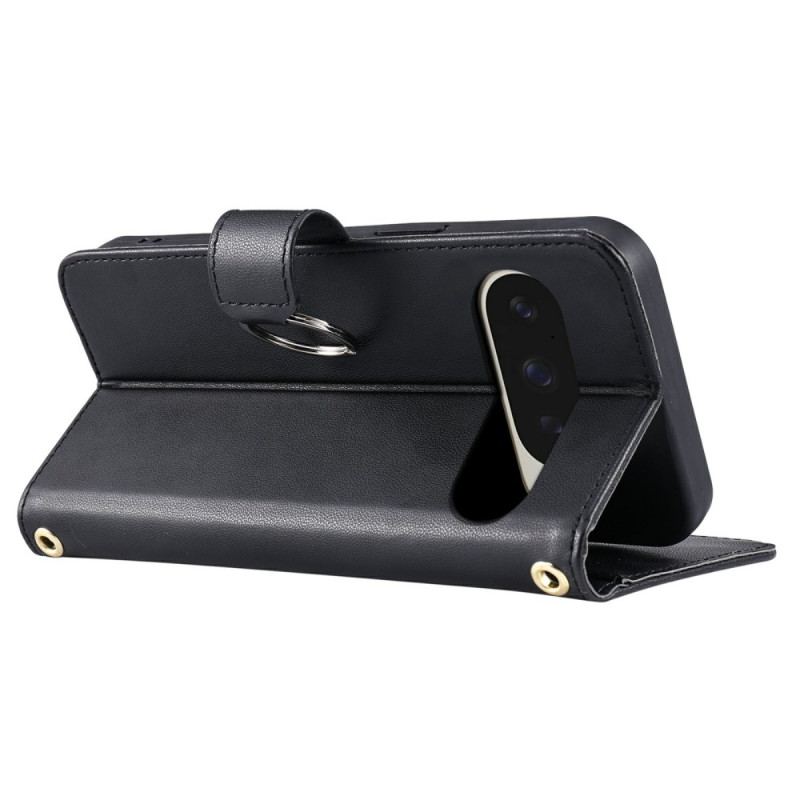 Housse Google Pixel 10 Pro XL Matelassée et Anneau