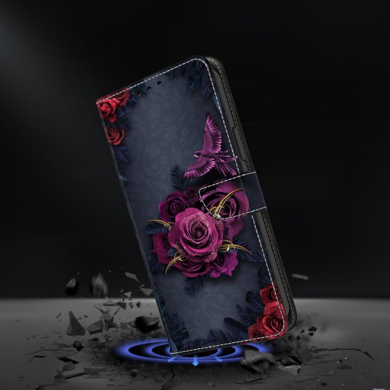 Housse Google Pixel 10 Pro XL Motif Floral Violet