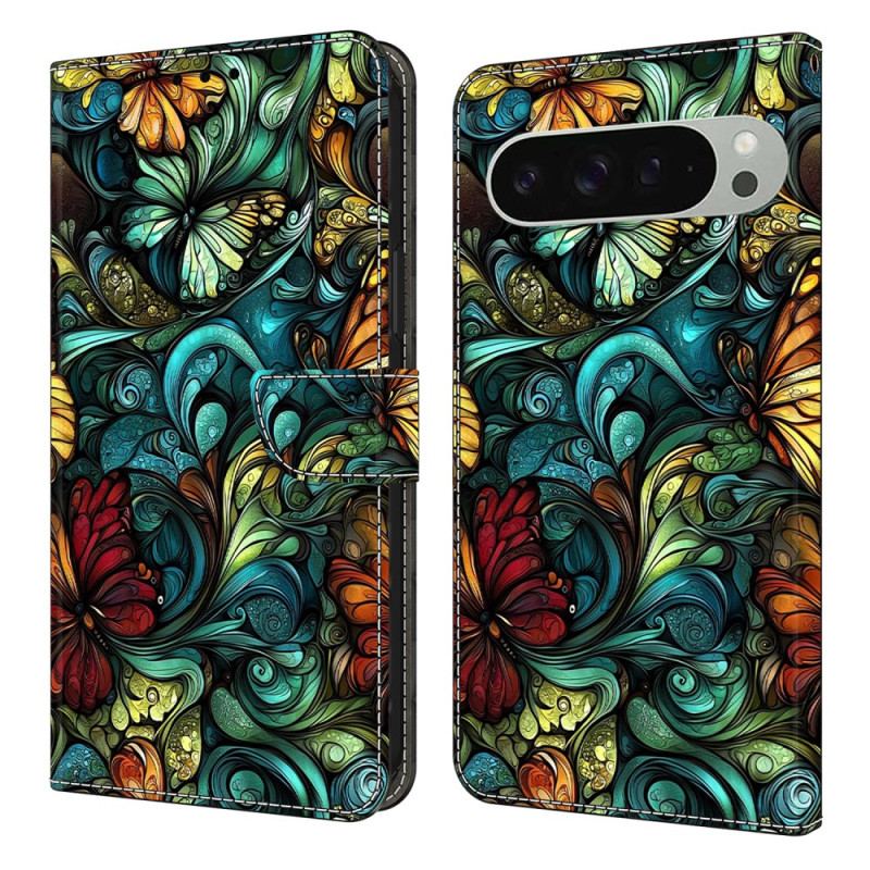 Housse Google Pixel 10 Pro XL Plantes Aquarelles