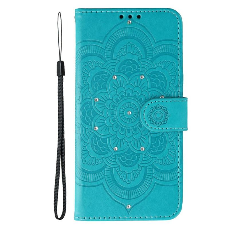 Housse Google Pixel Pro XL / 9 Pro XL Mandala Strass