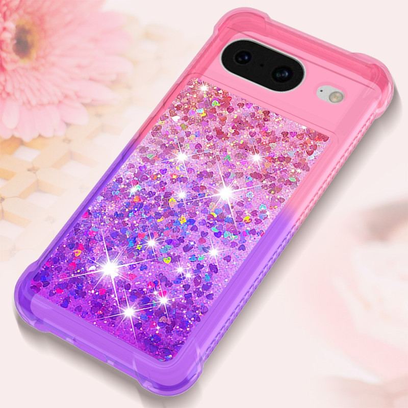 Coque Google Pixel 8 Paillettes Color