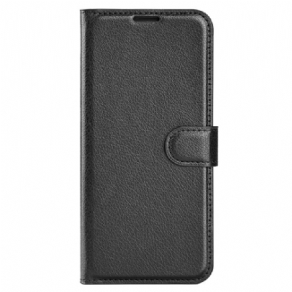Housse Google Pixel 8 Cuir Litchi Classique