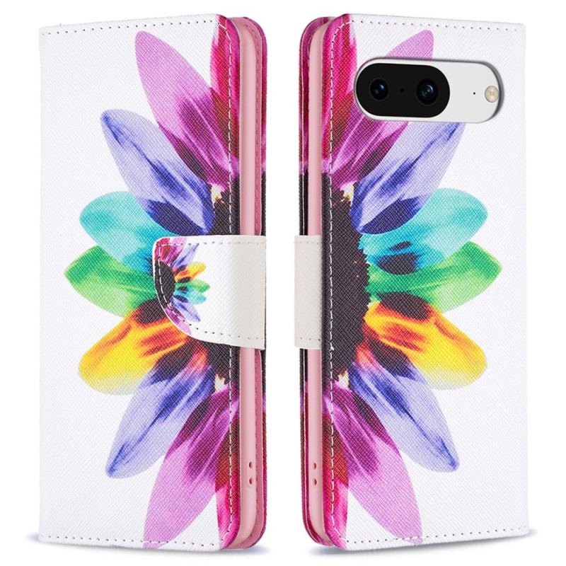 Housse Google Pixel 8 Fleur Aquarelle
