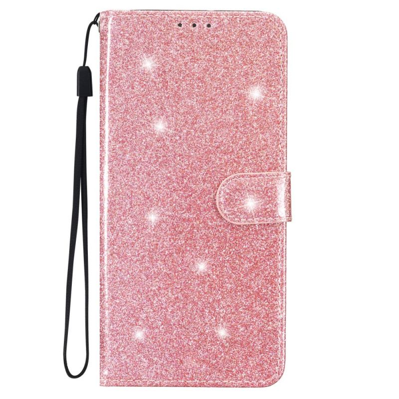 Housse Google Pixel 8 Paillettes à Lanière