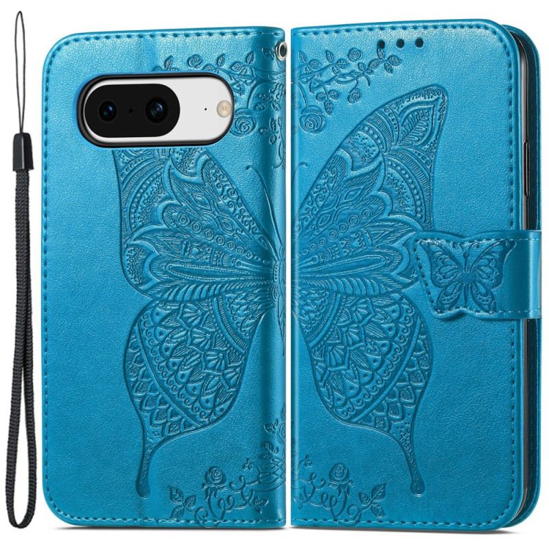 Housse Google Pixel 8 Papillon Baroque