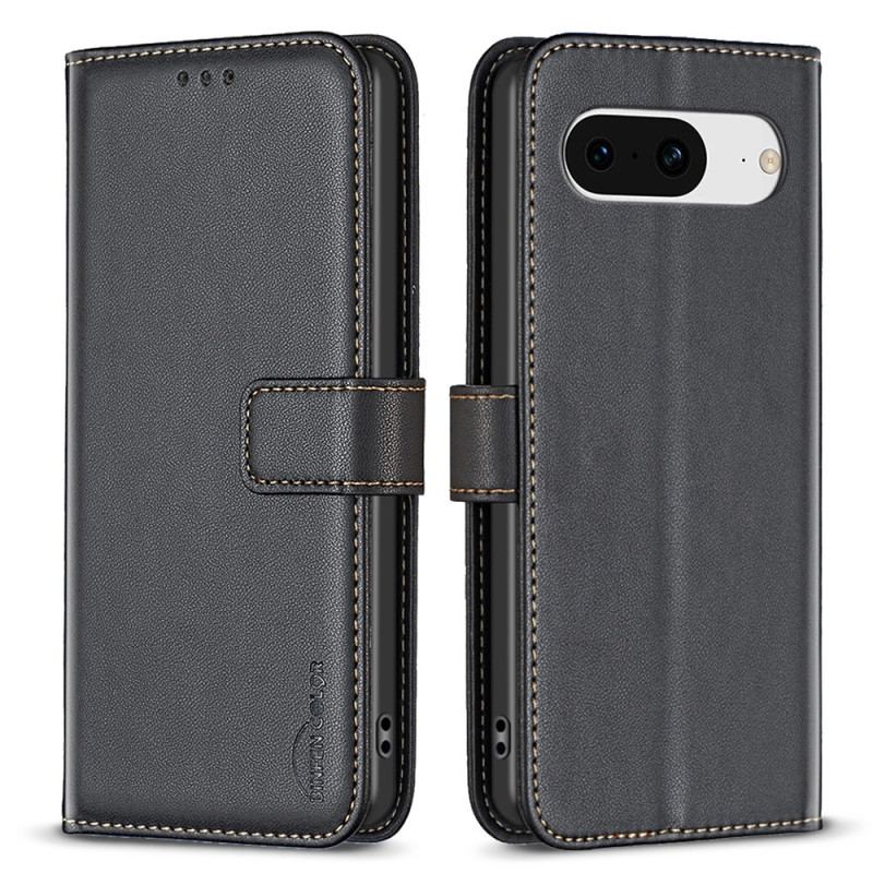 Housse Google Pixel 8 Style Cuir Binfen Color