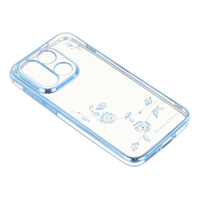 Coque KADEM pour OnePlus 15 Fleurs et Strass KADEM