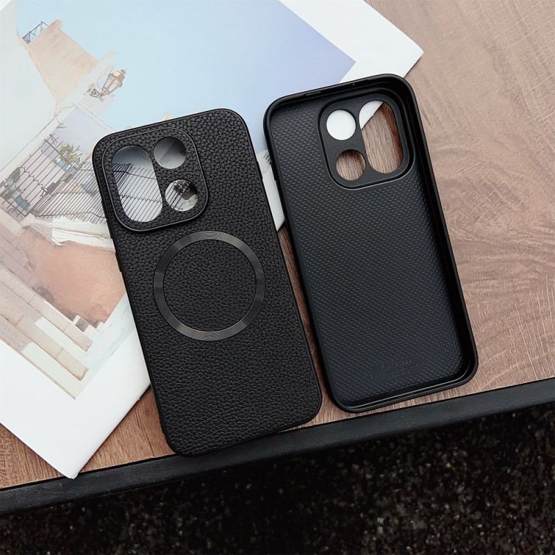 Coque OnePlus 15 5G MagSafe Texture Litchi