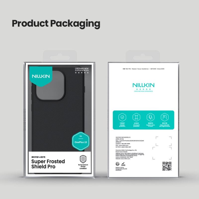 Coque OnePlus 15 Frosted Shield Pro NILLKIN