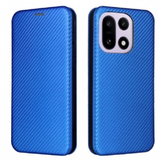 Flip Cover OnePlus 15 Fibre Carbone