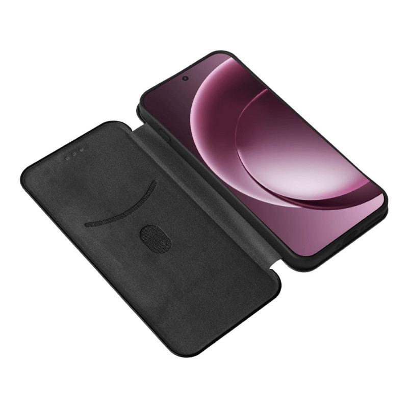 Flip Cover OnePlus 15 Fibre Carbone