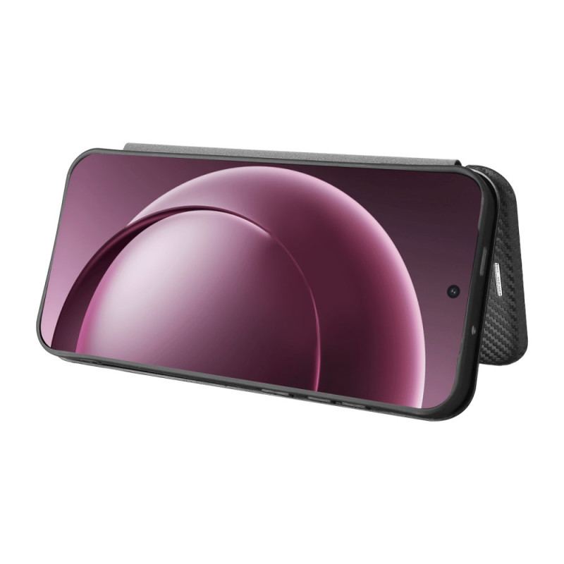 Flip Cover OnePlus 15 Fibre Carbone