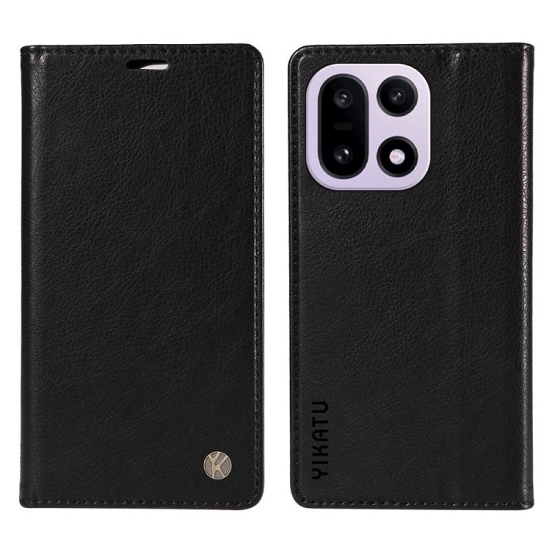 Flip Cover OnePlus 15 Vintage YIKATU
