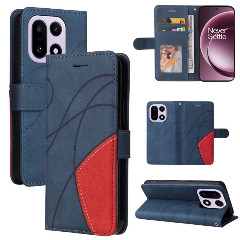 Housse OnePlus 15 Bicolore Ondulation