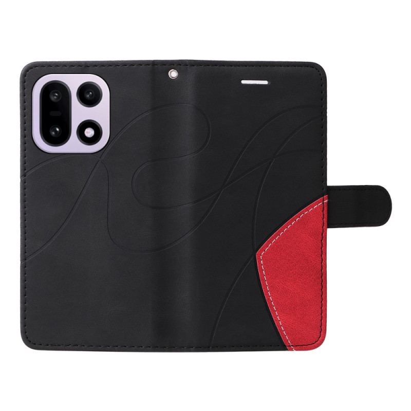 Housse OnePlus 15 Bicolore Ondulation