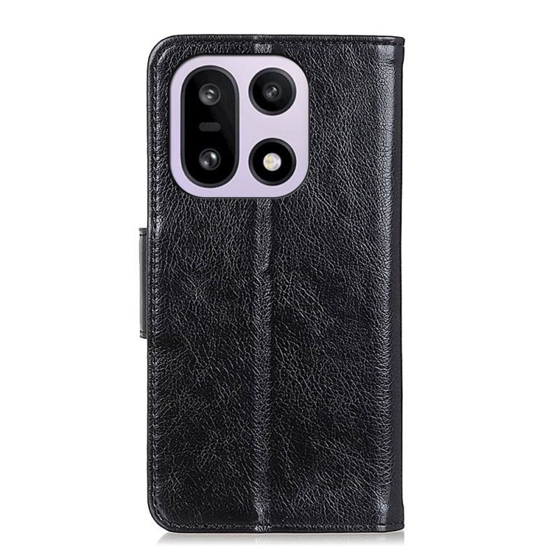 Housse OnePlus 15 Cuir Fendu Nappa