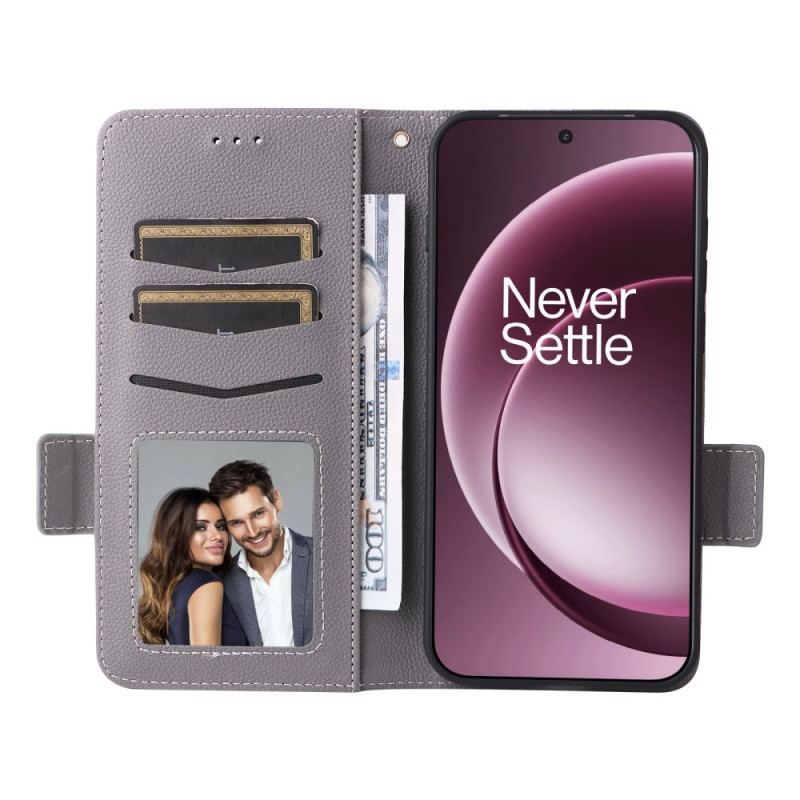 Housse OnePlus 15 Simili Cuir à Lanière