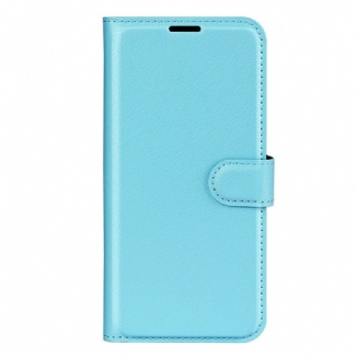 Housse OnePlus 15 Simili Cuir Litchi