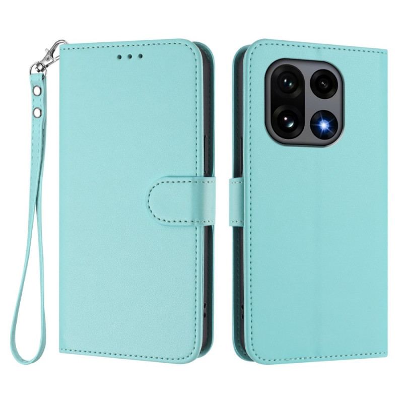 Housse OnePlus 15 Unie à Lanière