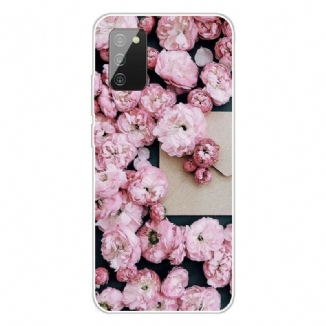 Coque Samsung Galaxy A02s Fleurs Intenses