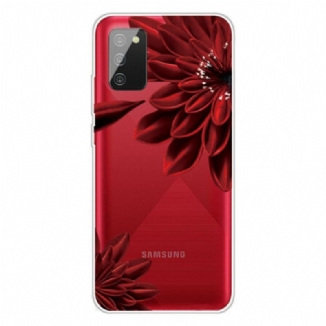 Coque Samsung Galaxy A02s Fleurs Sauvages