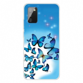 Coque Samsung Galaxy A02s Papillons Papillons