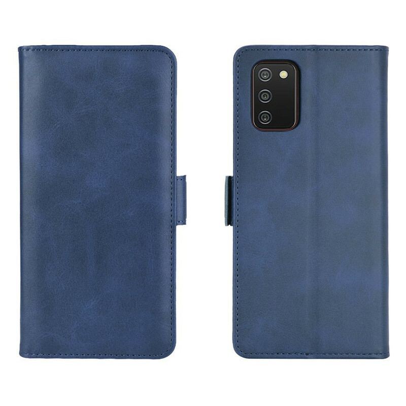 Housse Samsung Galaxy A02s Rabat Double