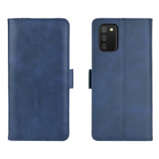 Housse Samsung Galaxy A02s Rabat Double