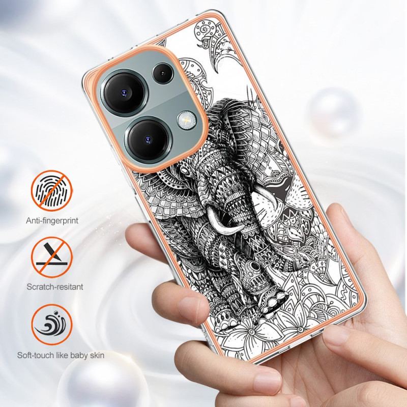 Coque Xiaomi Redmi Note 13 Pro 4G / Poco M6 Pro 4G Totem Éléphant