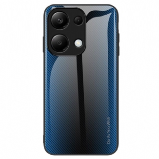 Coque Xiaomi Redmi Note 13 Pro 4G / Poco M6 Pro 4G Verre Trempé Fibre Carbone