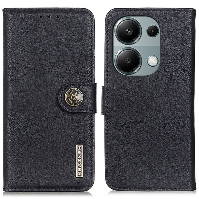 Housse Xiaomi Redmi Note 13 Pro 4G / Poco M6 Pro 4G PortefeuillemKHAZNEH
