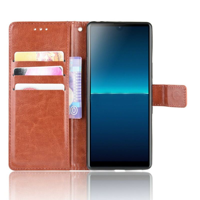 Housse Sony Xperia L4 Simili Cuir Flashy