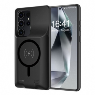 Coque Batterie 10000mAh pour Samsung Galaxy S25 Ultra Chargeur Externe avec Fixation Magnétique