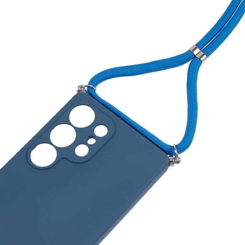 Coque à Cordon Samsung Galaxy S25 Ultra 5G Surface Caoutchoutée