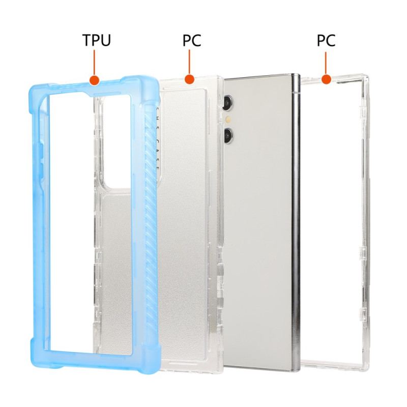 Coque Samsung Galaxy S25 Ultra 5G Cadre Silicone Renforcée