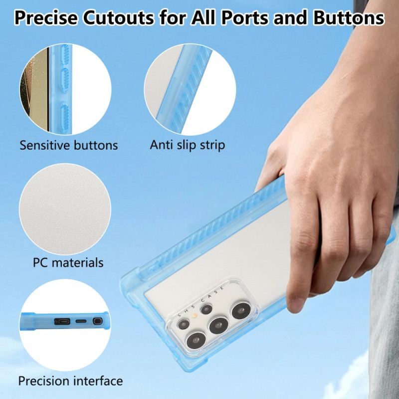 Coque Samsung Galaxy S25 Ultra 5G Cadre Silicone Renforcée