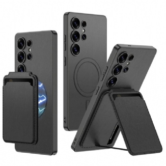 Coque Samsung Galaxy S25 Ultra 5G Compatible MagSafe avec Porte-Cartes