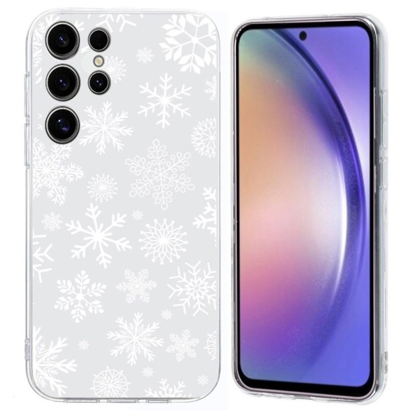 Coque Samsung Galaxy S25 Ultra 5G Flocon de Neige