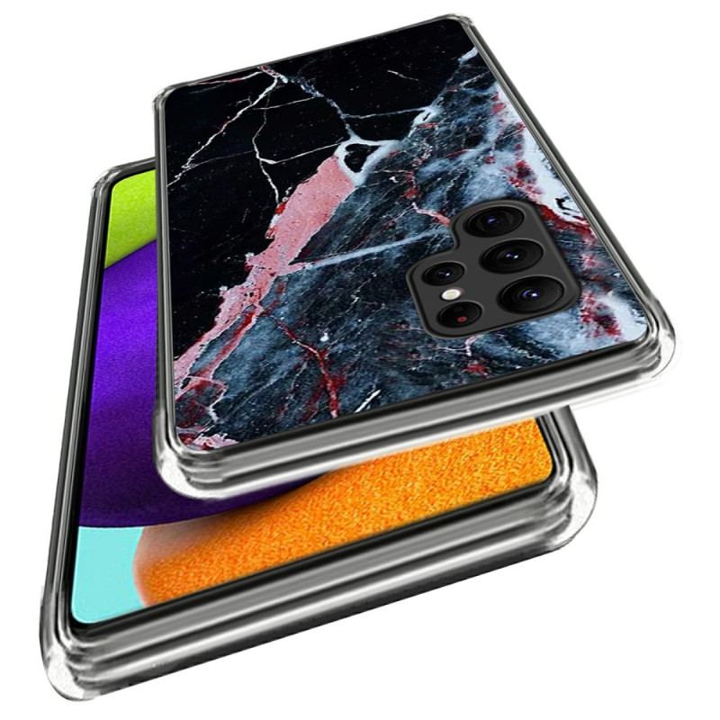 Coque Samsung Galaxy S25 Ultra 5G Marbre Noir