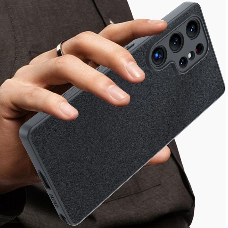 Coque Samsung Galaxy S25 Ultra 5G Plastique er Simili Cuir