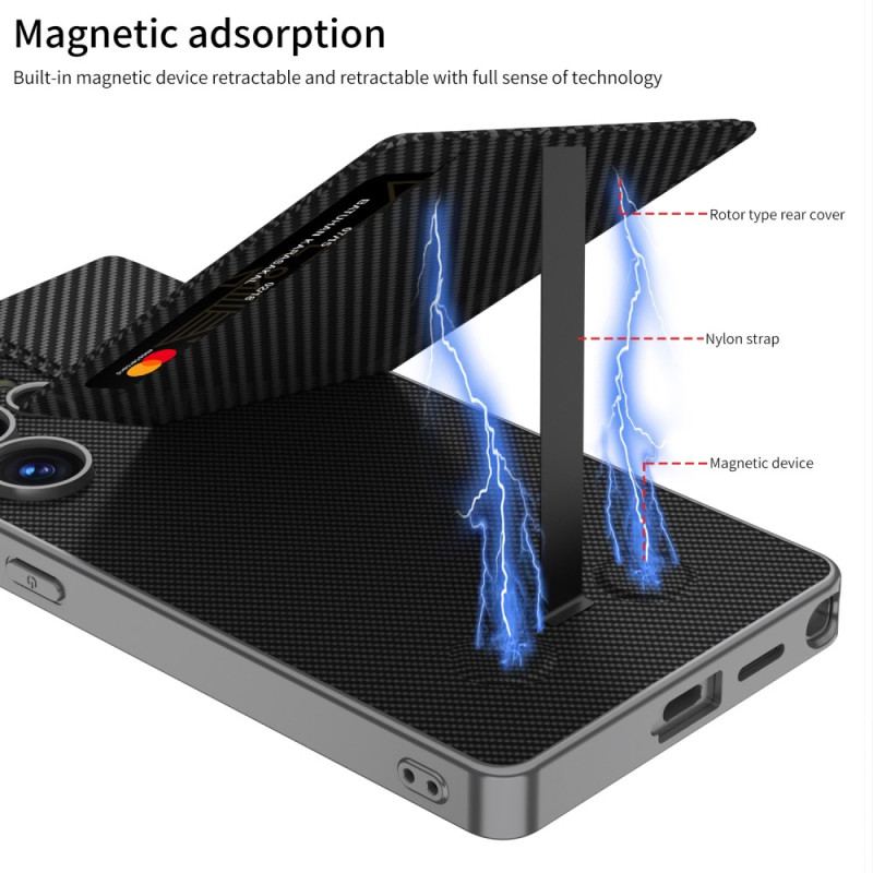 Coque Samsung Galaxy S25 Ultra 5G Porte-Cartes et Béquille GKK